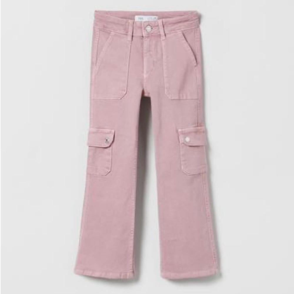 Zara Pink Cargo Pants